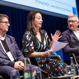 Jens Reinhardt, Christine Grew and Ralf Sazenbacher