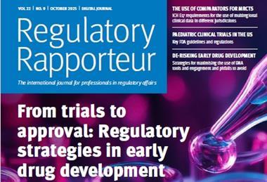 Regulatory Rapporteur Issue 22(9) October 2025 front cover