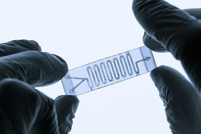 Organ in a chip NAM image for FDA animal testing news