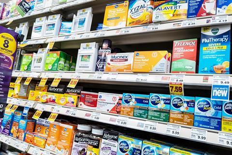 Over the counter decongestant medicines